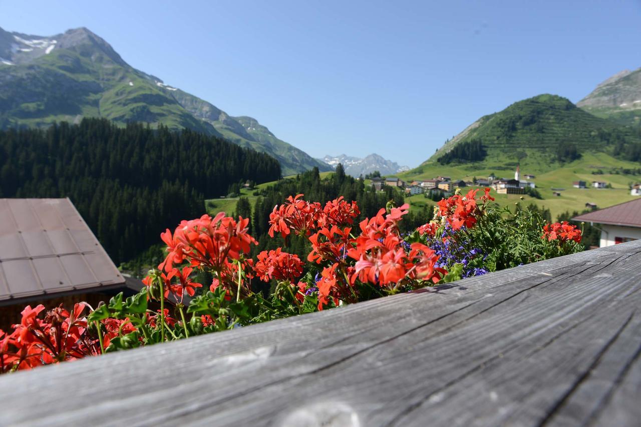 Apartamento Biobauernhof Gehrnerhof Am Arlberg Warth  Exterior foto